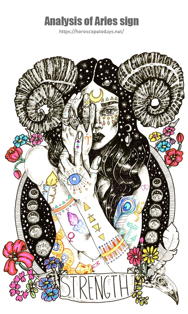 Analysis of Aries sign